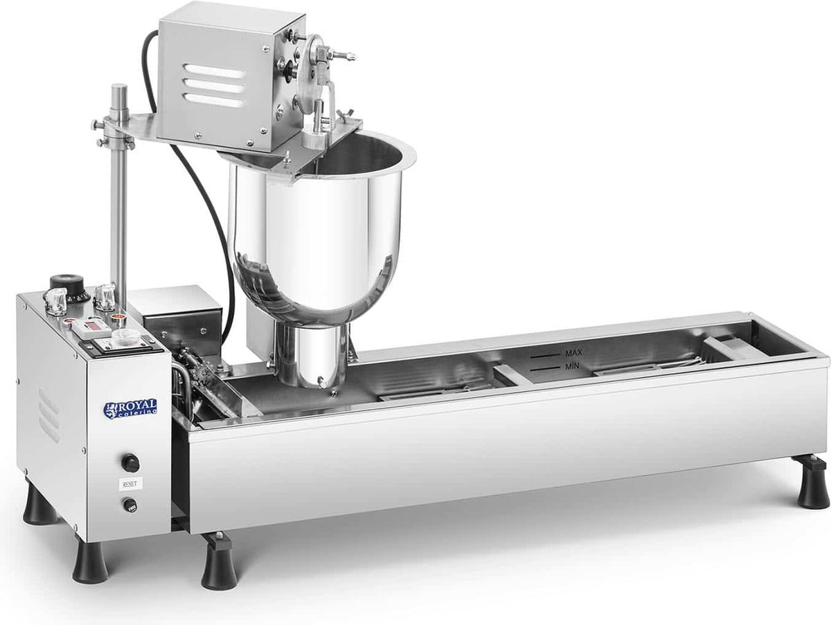 Royal Catering Donutmaker - Donutmachine - 3.000 W - 6 L