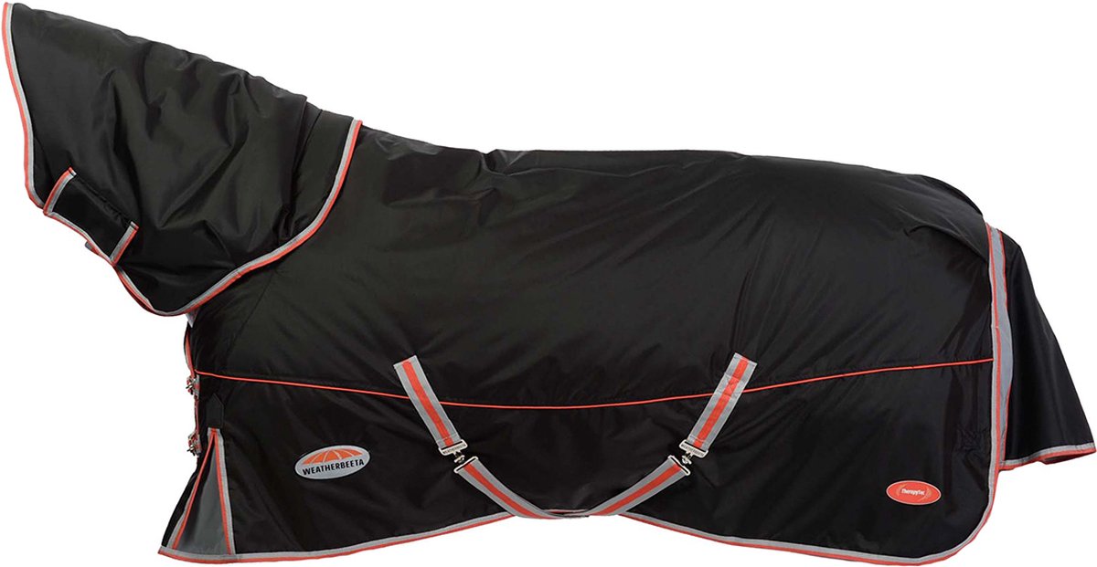 Weatherbeeta Deken Comfitec Premier Therapy-tec 220gr Zwart-grijs - 225