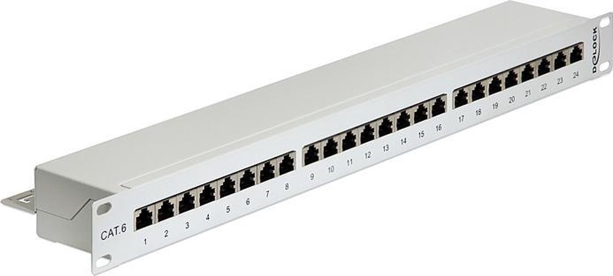 DeLOCK 43300 patch paneel 1U
