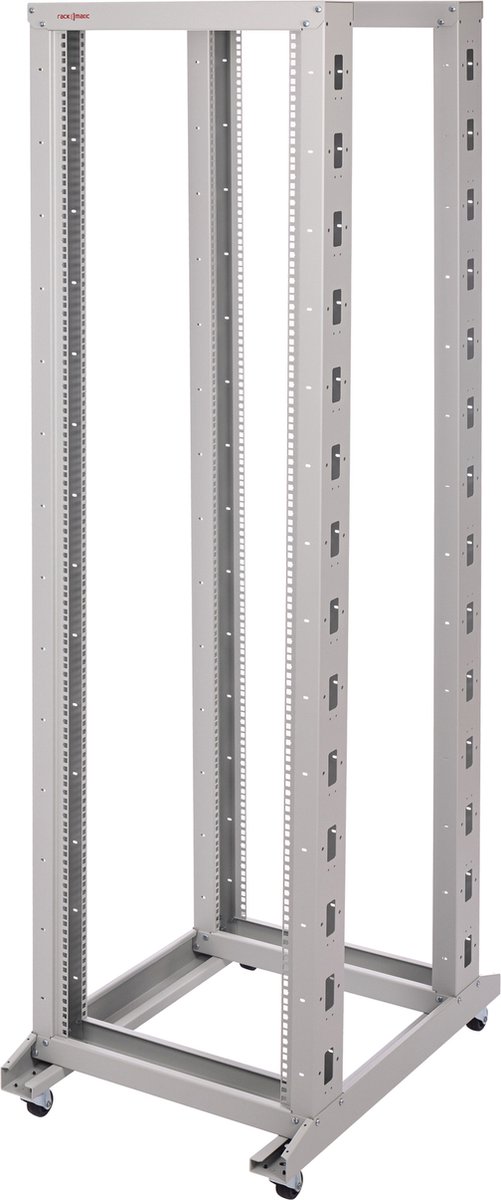 RackMatic - Rackkast 19'' open 42U 600x800x2000mm wit Open2 MobiRack van RackMatic