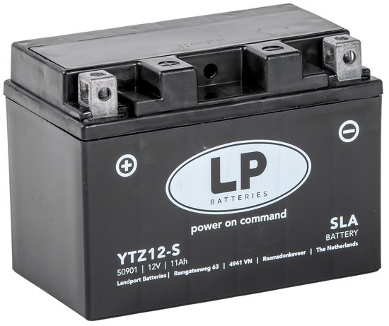 LANDPORT (LP) SLA YTZ12-S AGM MOTOR ACCU 12 VOLT 11,0 AH