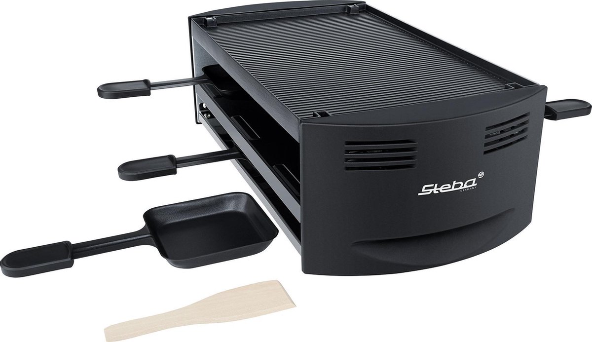 Steba RC6 - Gourmet - Teppanyaki grill - 6 personen - Zwart