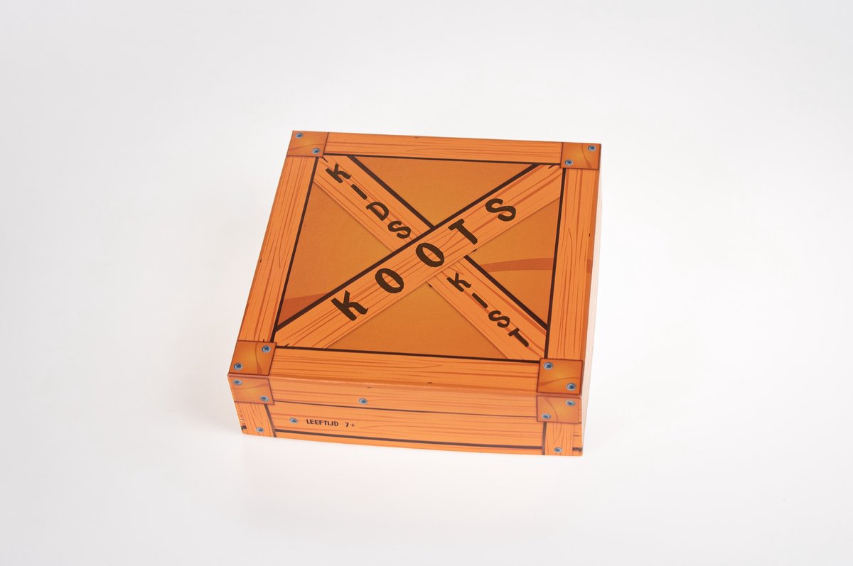 Kids Koots Kist - Educatieve spellen - Kindercoaching - Kwaliteitenspel kaartspel - Coaching methode in spelvorm - Bordspel kinderen - Coachkaarten - Associatiekaarten