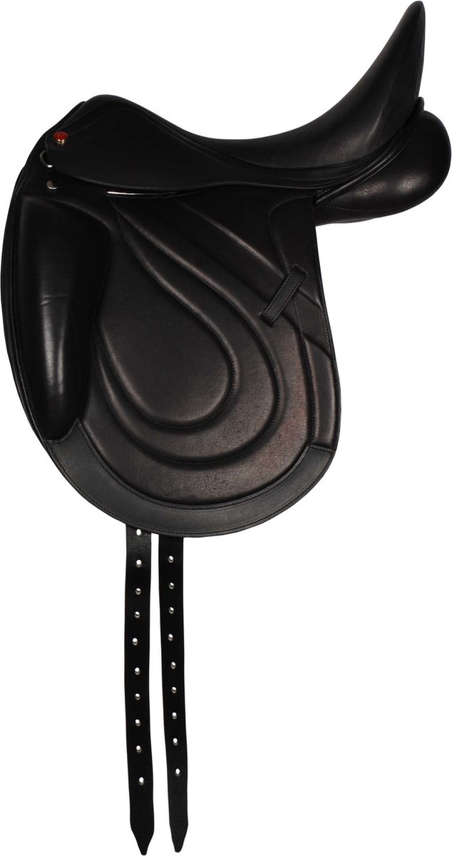 Rossner zadel Toronto Dressuur Zwart maat:18,5