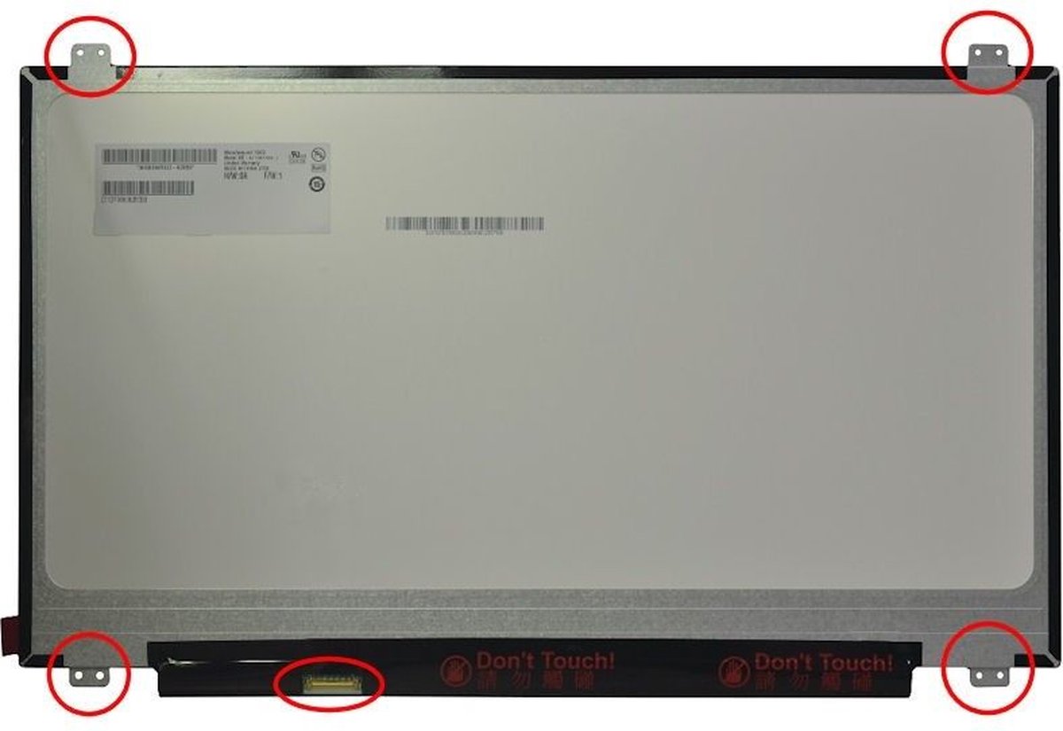 Laptop LCD Scherm 17,3" L20694-001