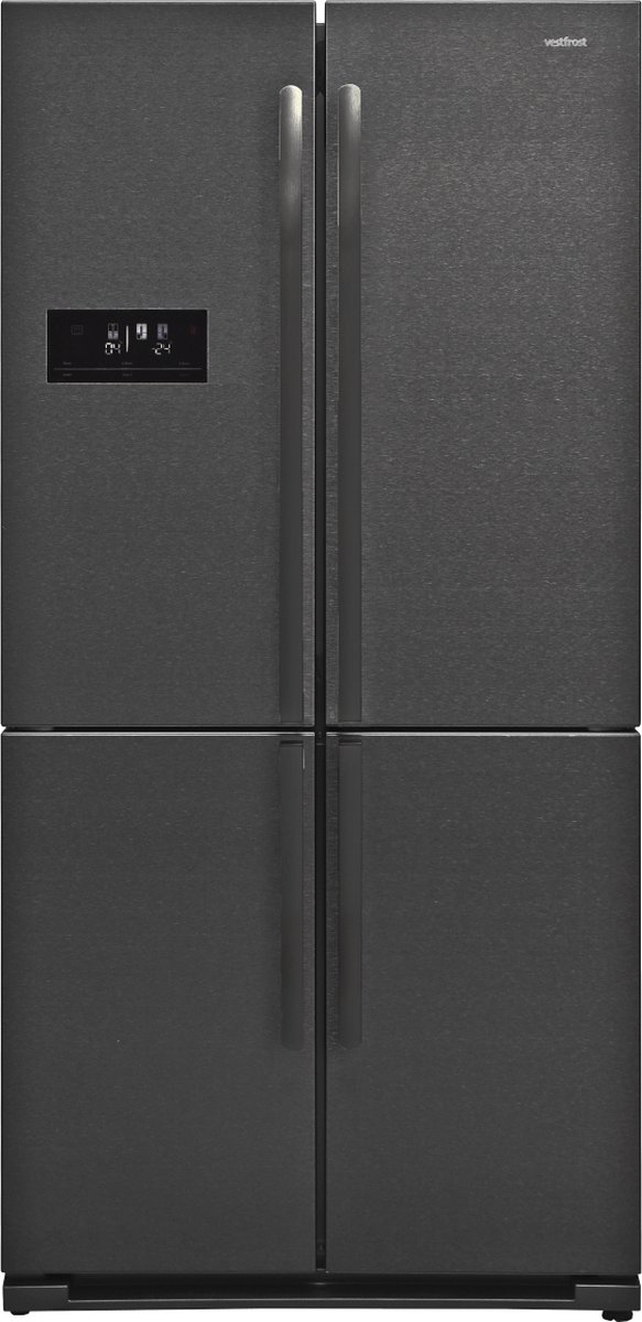 Vestfrost VR-FW916-1E0D - Koel-vriescombinatie - Black RVS - 588 Liter