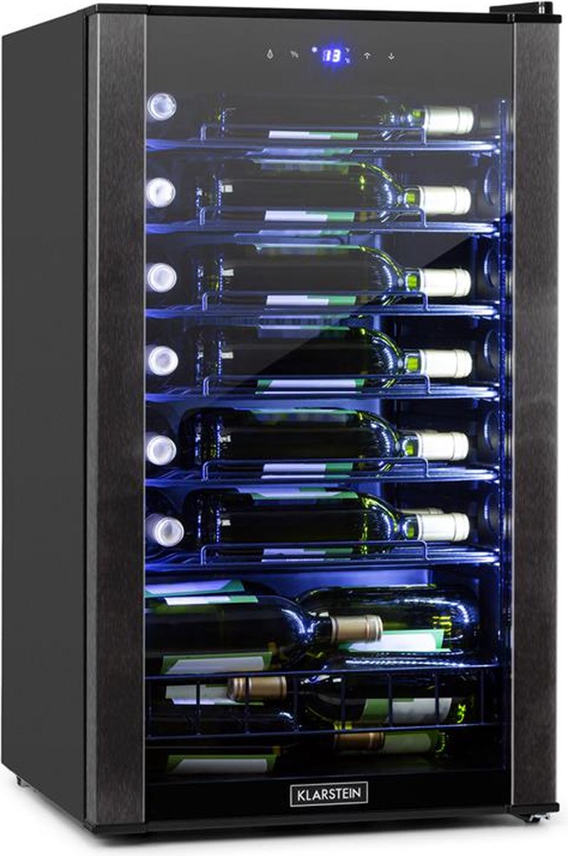 Vinomatica 36 Uno wijnkoelkast - Koelkast voor 36 flessen - 95 liter - 84 cm hoog - Met touch-bediening - 85 W - 4-18 °C - 42 dB