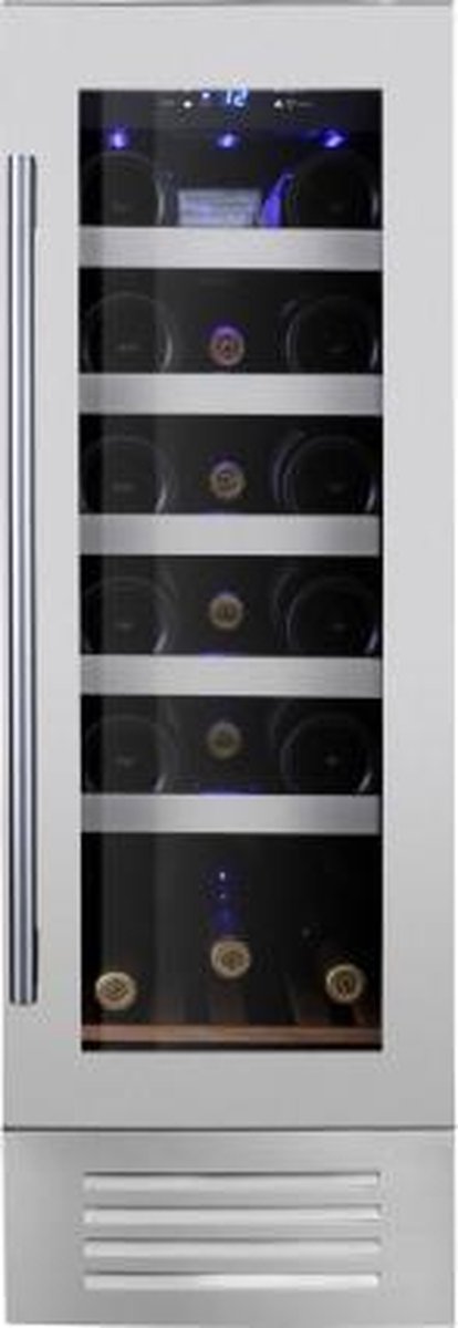 Le Chai LM180 - Inbouw wijnkoeler - RVS -18 flessen - energielabel A