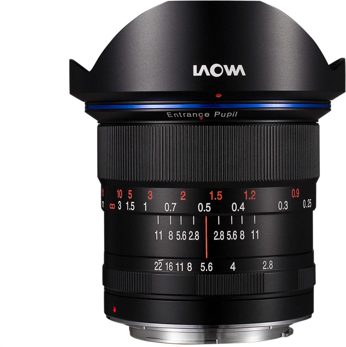 Laowa 12mm f/2.8 Zero-D MILC/SLR Groothoeklens Zwart