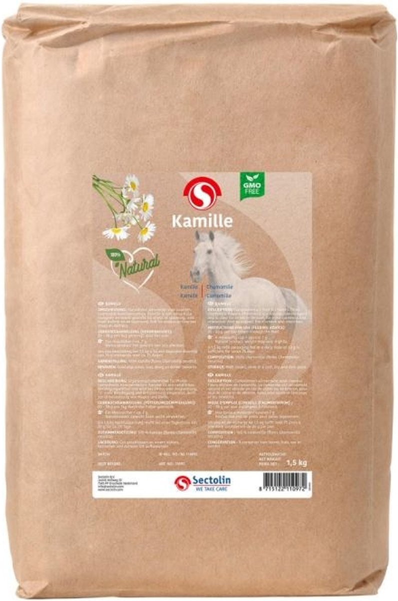 Sectolin Kamille navulverpakking 1.5 kg | Supplementen paard