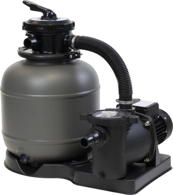 Blue Ocean Zwembad filter set 6m³/u  voor zwembaden tot 30m³ (zandfilter en filterpomp)
