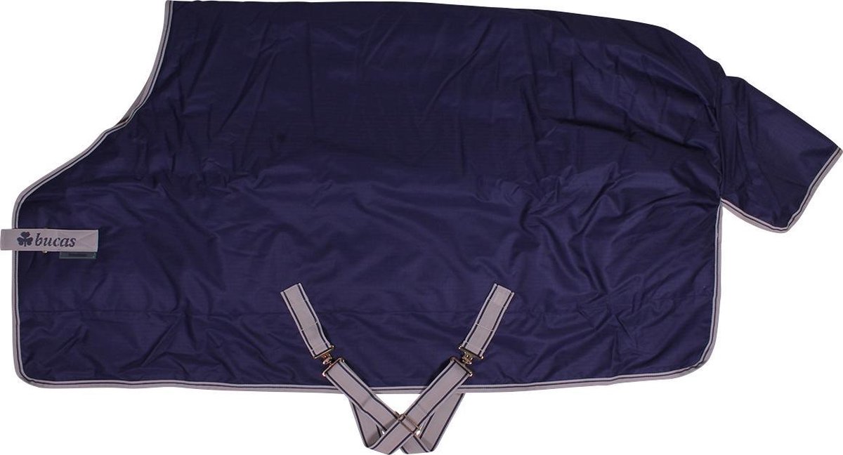 Deken Freedom  Turnout 300 Navy/silver - 155-208 - Regendeken