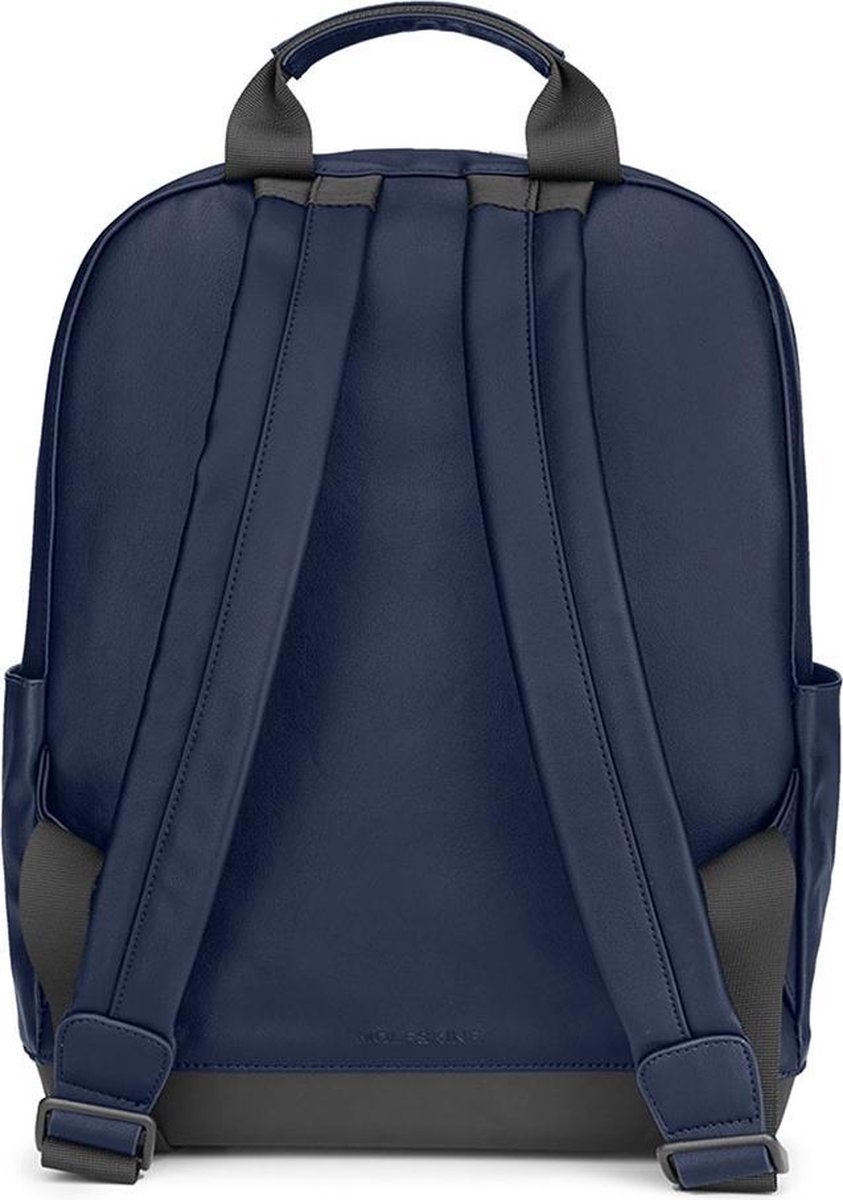 Moleskine Classic Leather Backpack Sapphire Blue