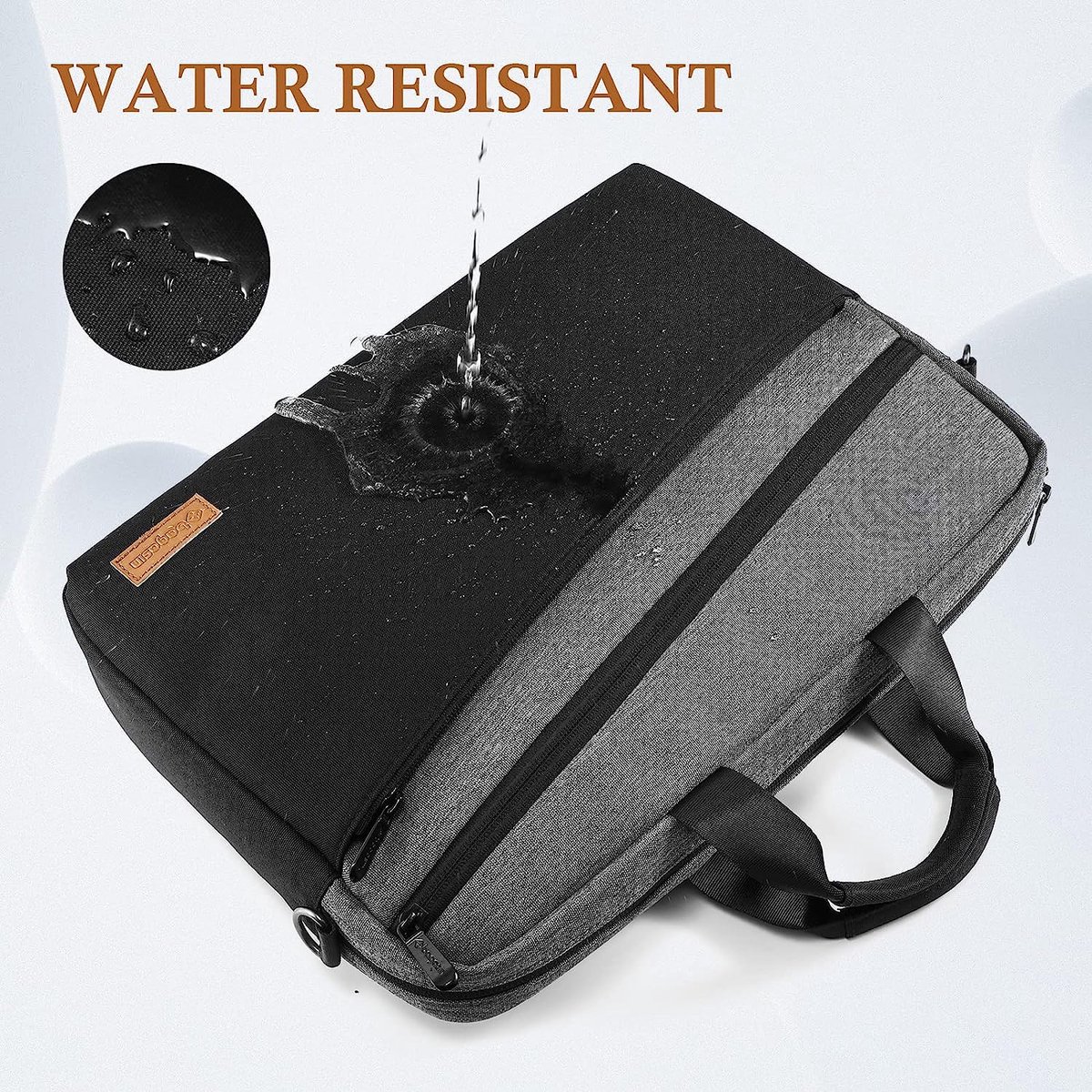 laptop case - Tablet Aktetas Draagtas, Waterbestendig Bescherming Laptop Beschermhoes