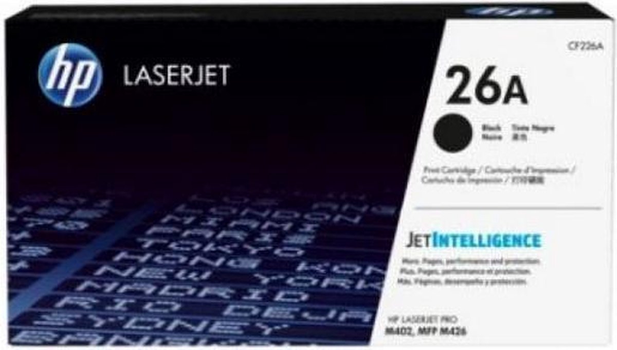 Originele Toner Hewlett Packard CF226A Zwart