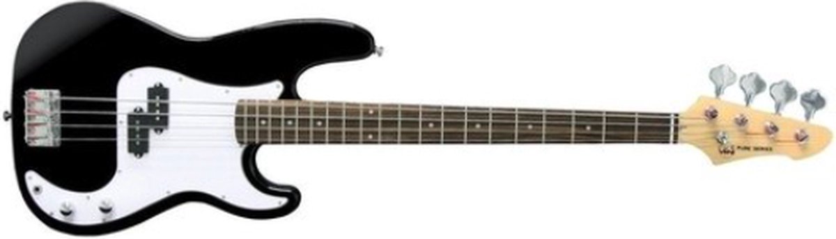 Elektrische basgitaar - RCB-100 Zwart - PURE GEWA