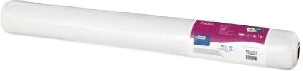 Lotus Professional 02101 Damast Tafelrol Wit Tafelkleed tafelbeschermer 100 meter rol