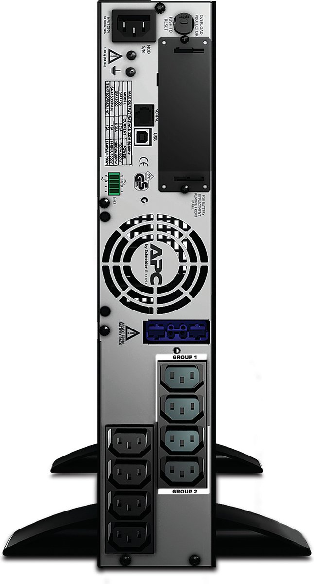 APC Smart-UPS X 1000VA noodstroomvoeding 8x C13 uitgang, USB