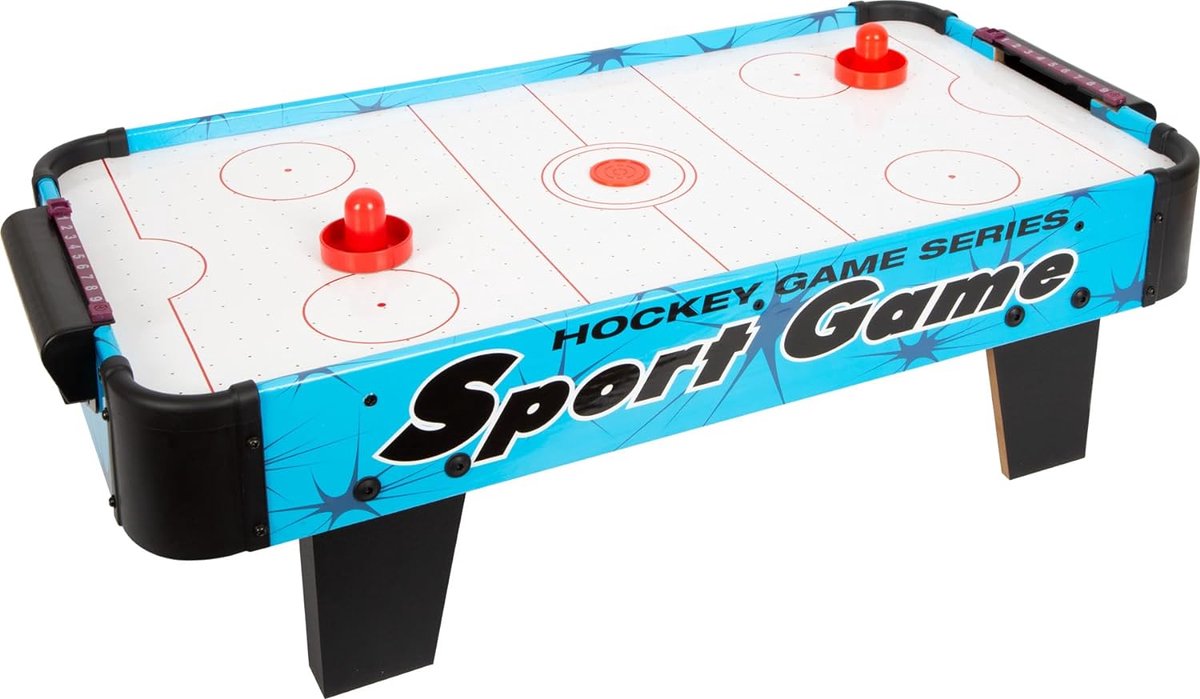 Air-Hockey Champion, compacte tafelsteun voor speedhockey, met puck, vanaf 5 jaar, 12445