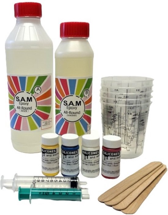 Epoxy Resin Art Kit - Set met 1500 gram Epoxy