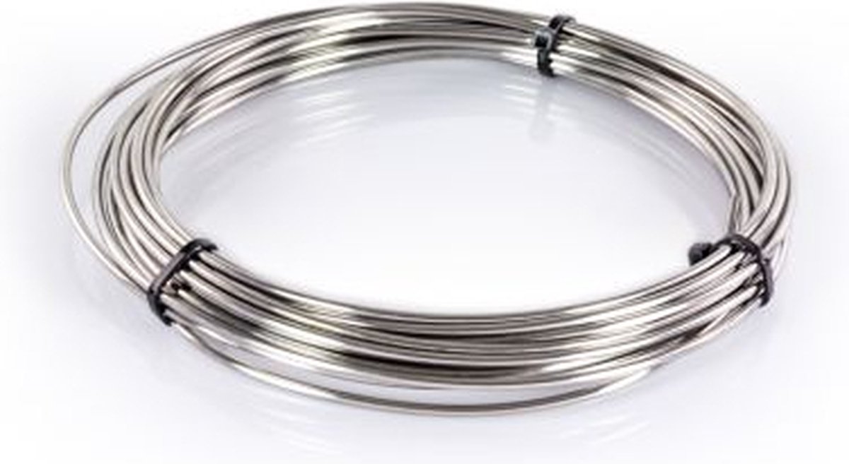 RVS 304 draad op bundel | Dikte 2mm | 19 meter