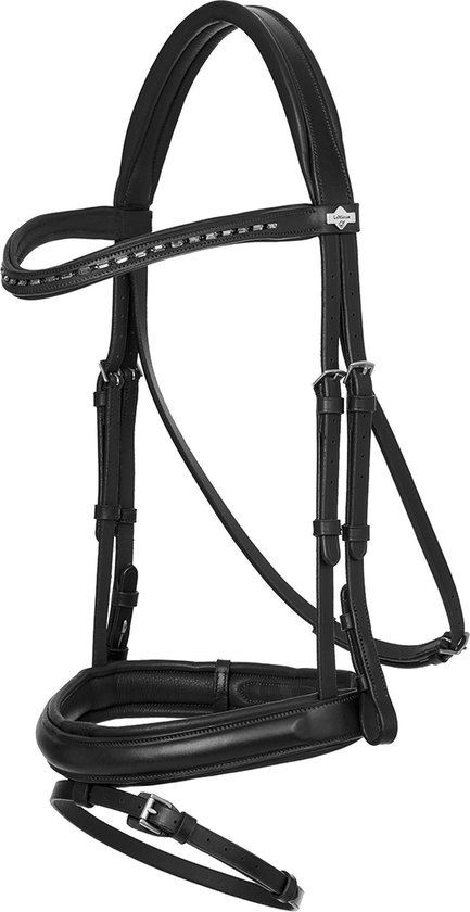 Lemieux Hoofdstel Arika Dressage Zwart - middel
