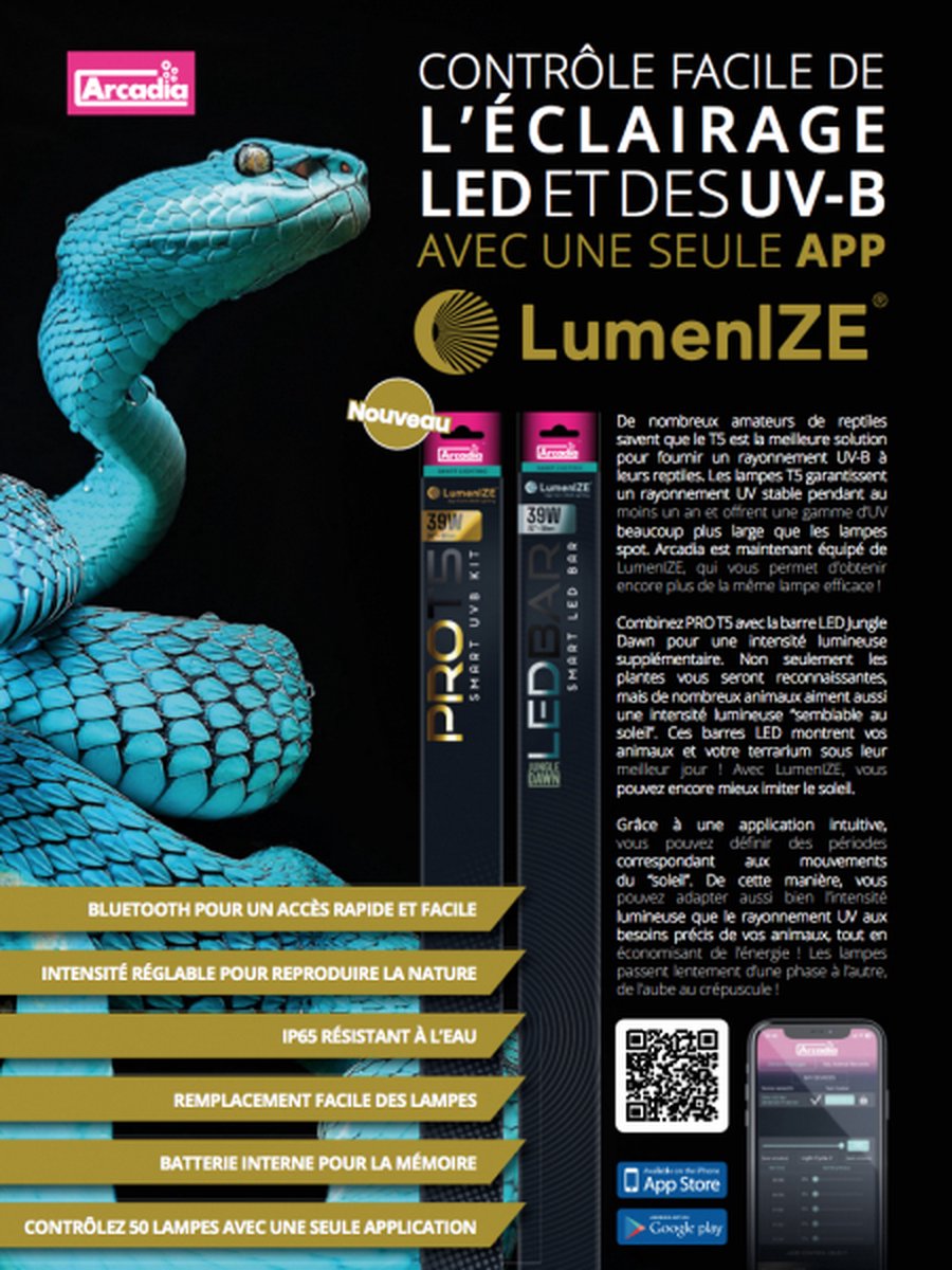 Arcadia Lumenize Jungle Dawn LED Bar