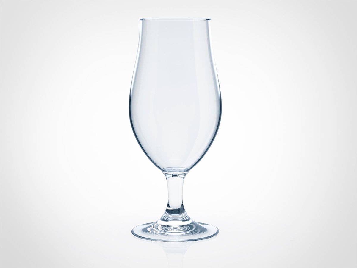 HappyGlass - Mister Gustav Bierglas 500 ml Set van 48 Stuks - Tritan - Transparant