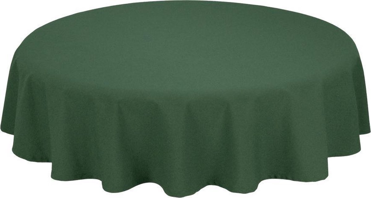 Treb Horecalinnen Tafelkleed Rond Forest Green 275cm Ø - Treb SP