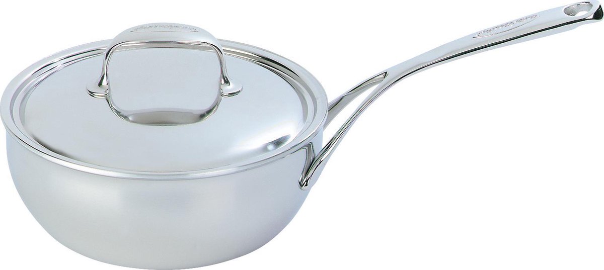 Demeyere Atlantis Conische sauteuse - Met inox deksel - Ø 20 cm