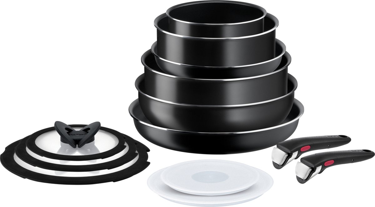 Tefal Ingenio Easy Cook & Clean - Pannenset - 13-delig - Niet geschikt voor inductie
