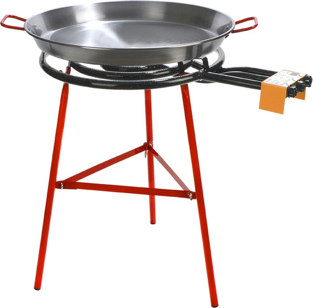 COMPLETE SET paella brander 60cm met standaard & paella pan