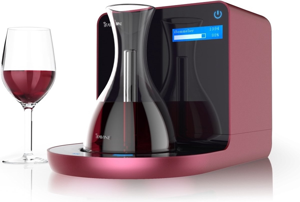 iSommelier Burgundy Smart decanteer machine - iFavine