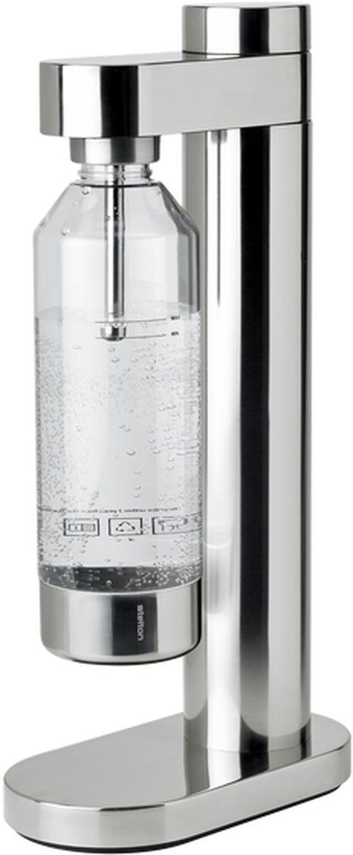 Stelton - Bruiswater - Sodawatermaker - Carbonator - Steel