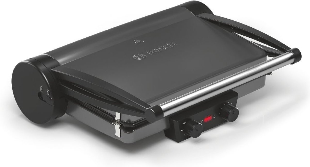 Bosch Haushalt TCG4215 Contactgrill Elektrisch Zwart, Grijs