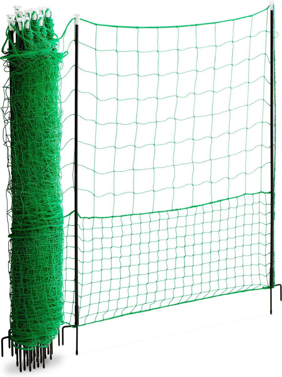 Wiesenfield Kippengaas - hoogte 125 cm - lengte 50 m - zonder stroom