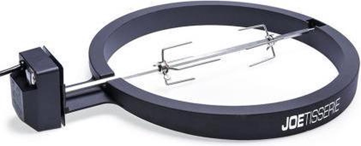 Joetisserie Spit voor Classic Joe, Big Green Egg Large of andere 18" keramische BBQ