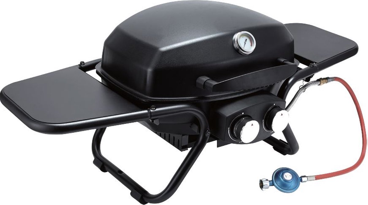 GasBBQ Landmann Pantera 2.0 met Trolley en cashback gasvoucher - Tafelmodel - Grillopervlak 48 x 37 cm