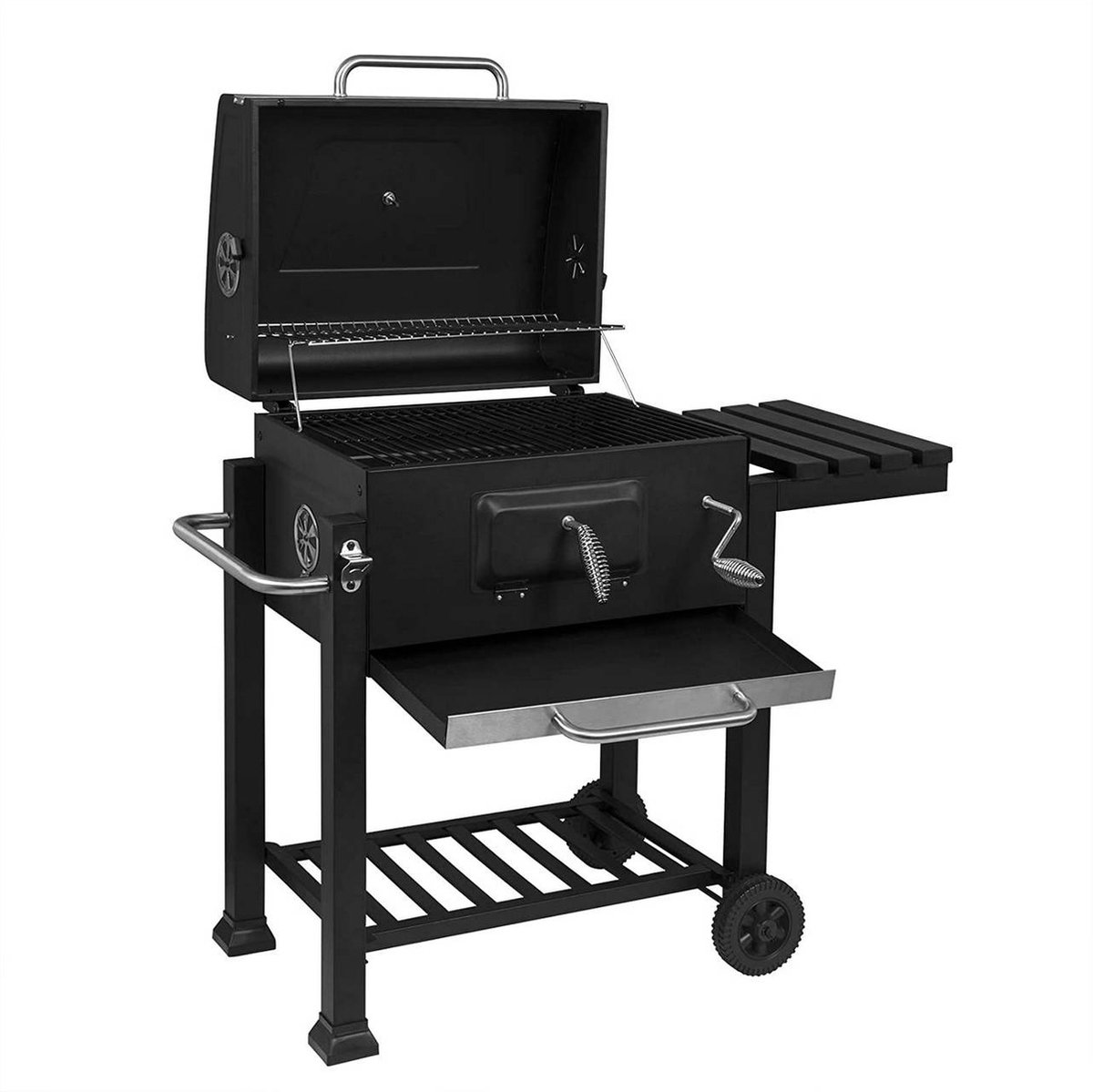 Mara Houtskoolbarbecue - BBQ - Smoker - Barbecues - Zwart - Metaal