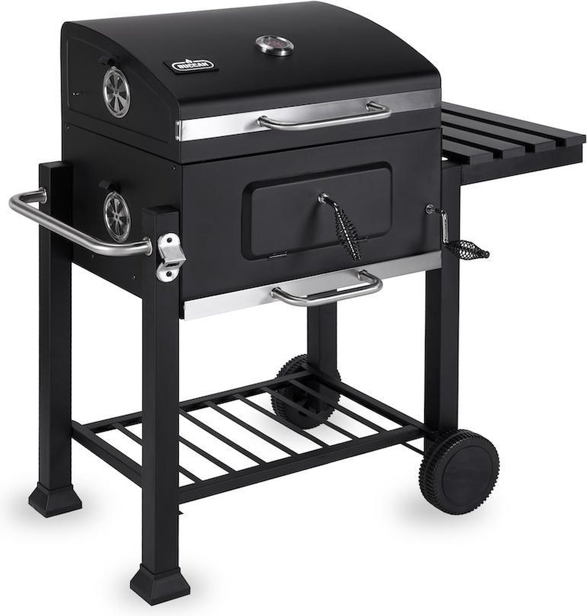 Buccan BBQ - Lockhart Solid Burner - Houtskool babecue - Zwart