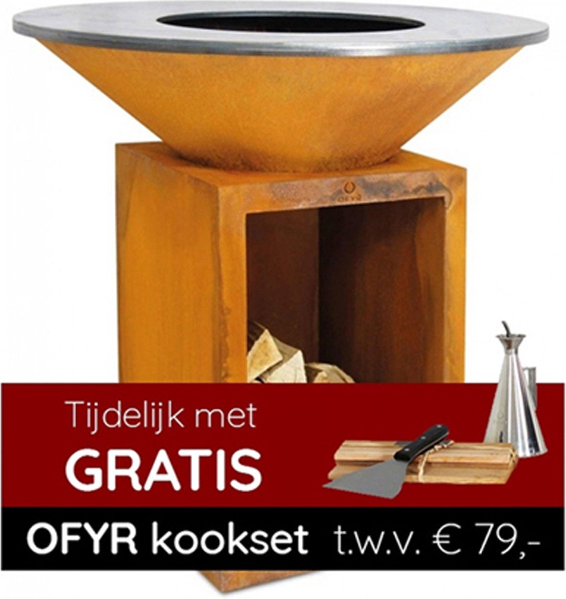 Ofyr Classic Storage 85-100 Vuurschaal/Grill