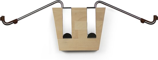 Opossum Bull-Fiets-Ophangsysteem-Beuken/RVS-75 cm