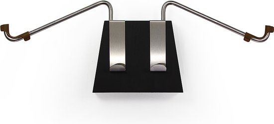 Opossum Black-Fiets-Ophangsysteem-Zwart/RVS-45 cm