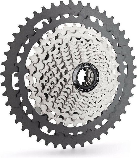 Miche Cassette Xm 11 Speed 11-46t Zilver/zwart