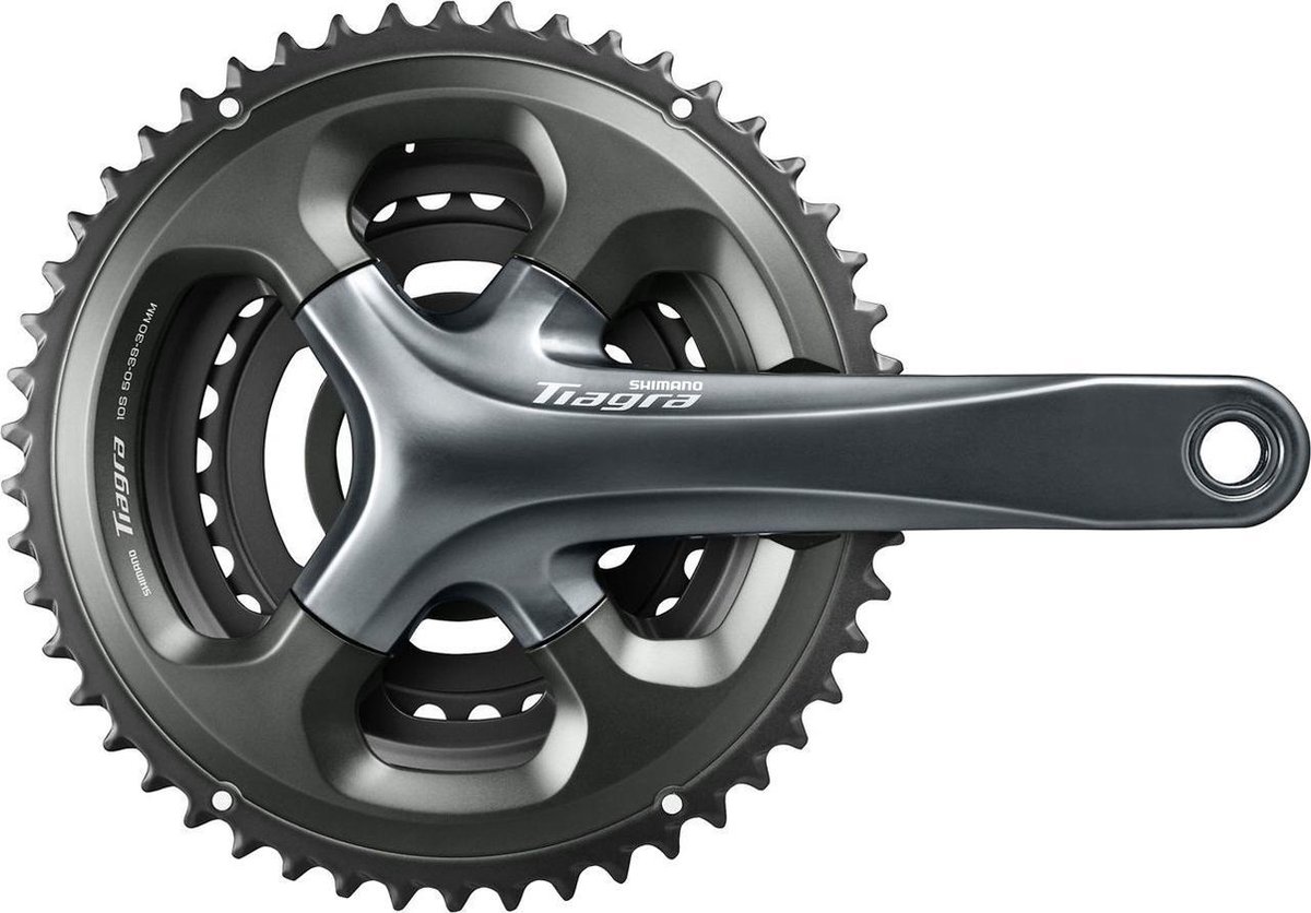 Shimano Crankstel Fc-u5000 30/39/50t 10s 175 Mm Alu/staal Zwart