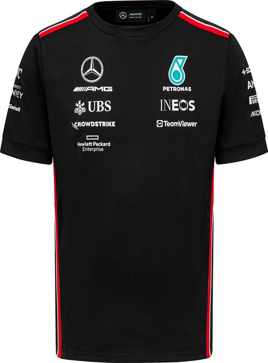 Mercedes-AMG F1 2023 Team Coureursshirt Maat XL - Mercedes Teamline T-shirt 2023 - Lewis Hamilton - F1 2023 -