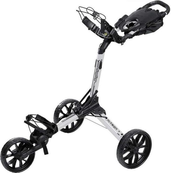 BagBoy Nitron golftrolley - Zilver/Zwart