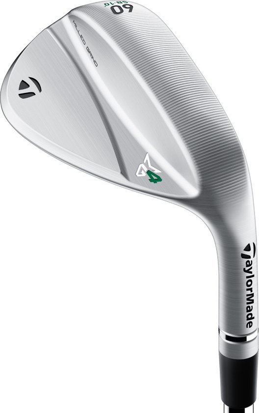 TaylorMade Milled Grind 4 Wedge (steel shaft) 2023 - Chrome - LINKS | Linkshandig | | 60° Loft | 10° Bounce