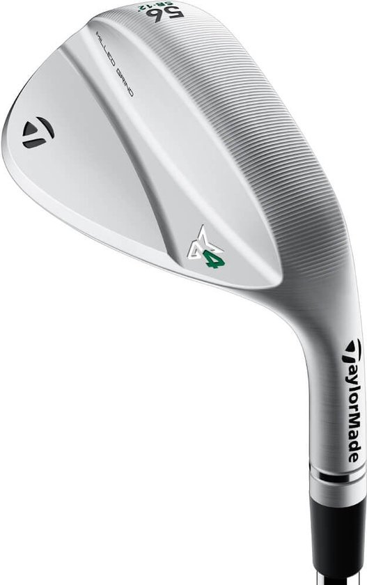 TaylorMade Milled Grind 4 Wedge (steel shaft) 2023 - Chrome | Rechtshandig | | 52° Loft | 09° Bounce