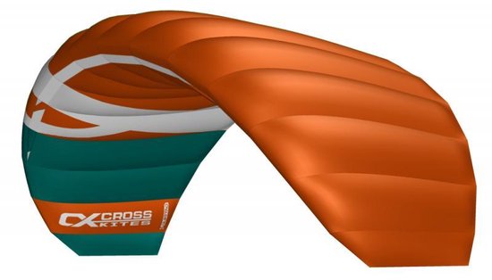 CrossKites Quattro 3.5 (4 lijns + Handles ) Oranje